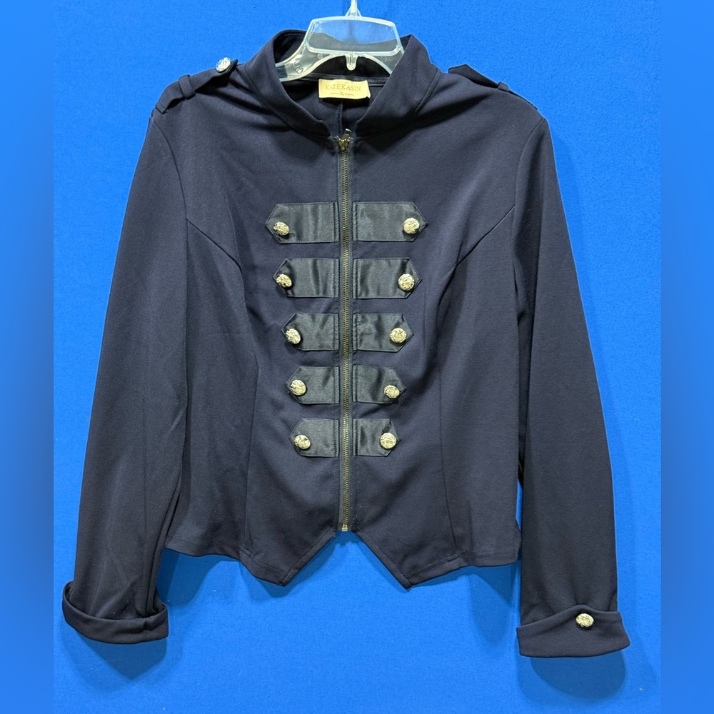 Women's Black Military Style Jacket